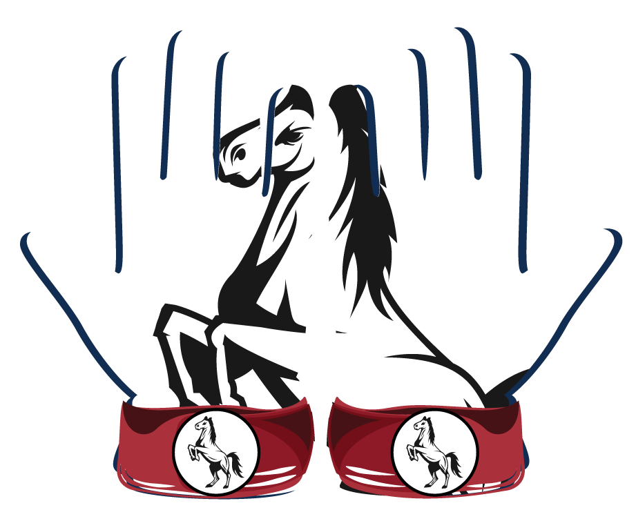 White Glove premium batting gloves with stylish horse print, leather front, and neoprene cuff for performance and durability